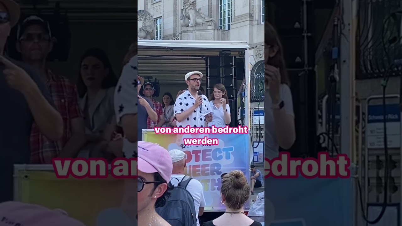 David Garcia Nuñez an der Pride 2026