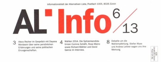AL-Info November erschienen