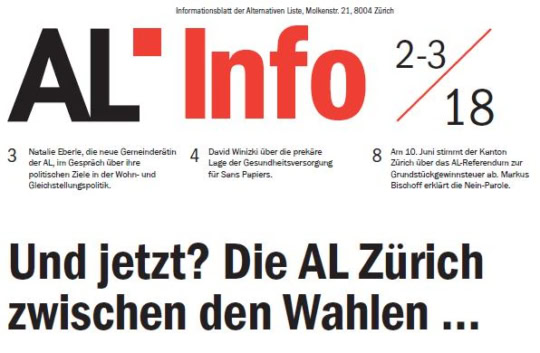 Das neue AL Info ist erschienen
