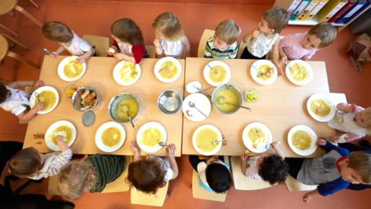 Kinderbetreuung in aller Munde