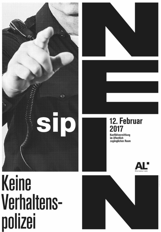 NEIN zur Verhaltenspolizei sip