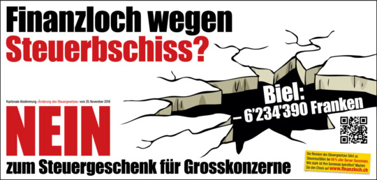 Rote Karte für die Unternehmenssteuerreform STAF 17