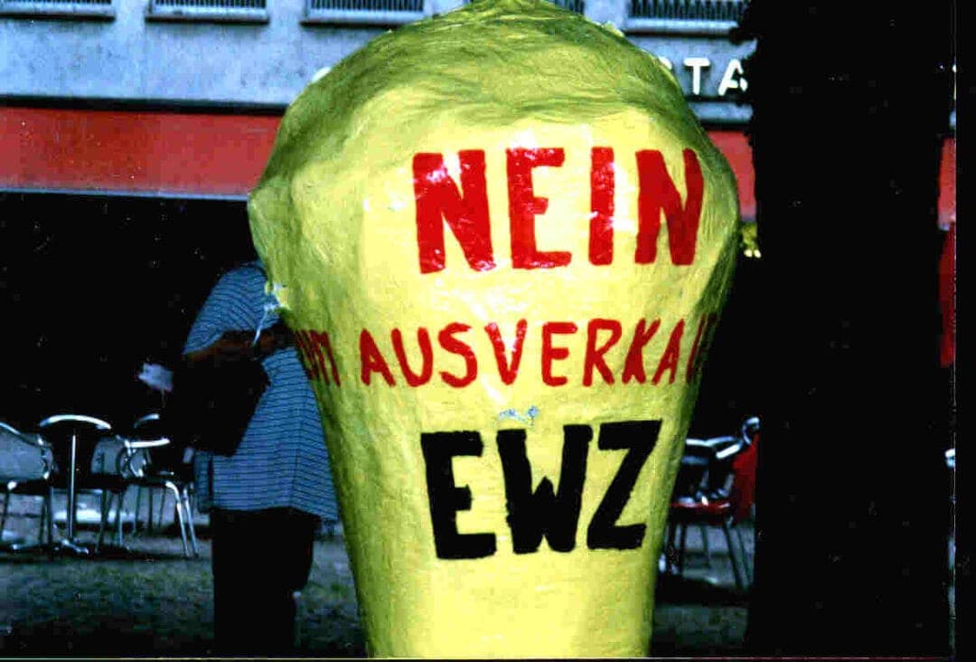 Nein Ausverkauf EWZ