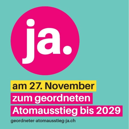 Ja zum geordneten Atomausstieg