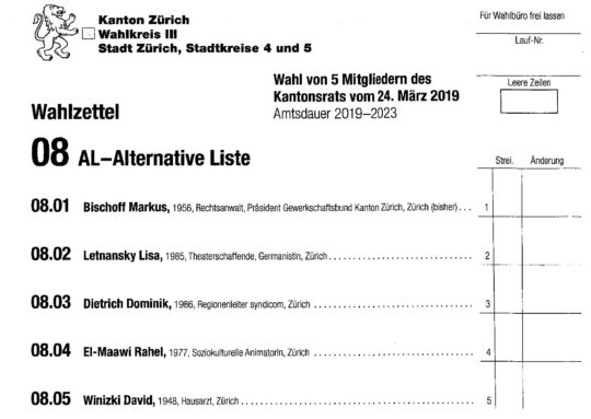 24. März: Richtig wählen