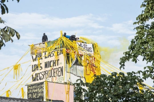 Labitzke geräumt – es wird enger und kälter in unserer Stadt