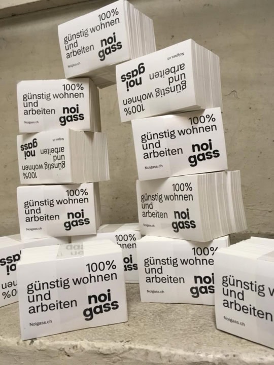 In nur 10 Tagen: «Noigass»-Initiative mit über 6’000 Unterschriften zustandegekommen!