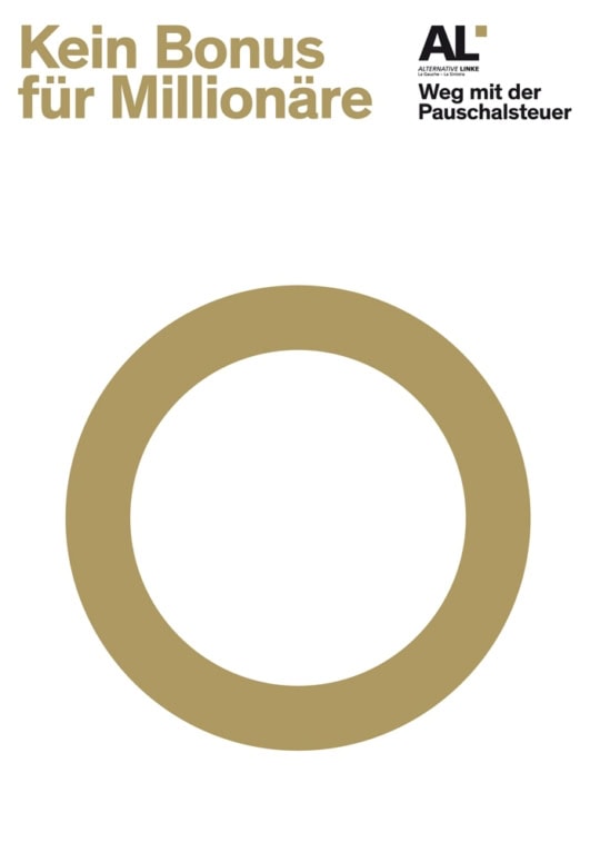 Pauschalbesteuerung: Mutloser Bundesrat – zuversichtliche Initiantinnen und Initianten