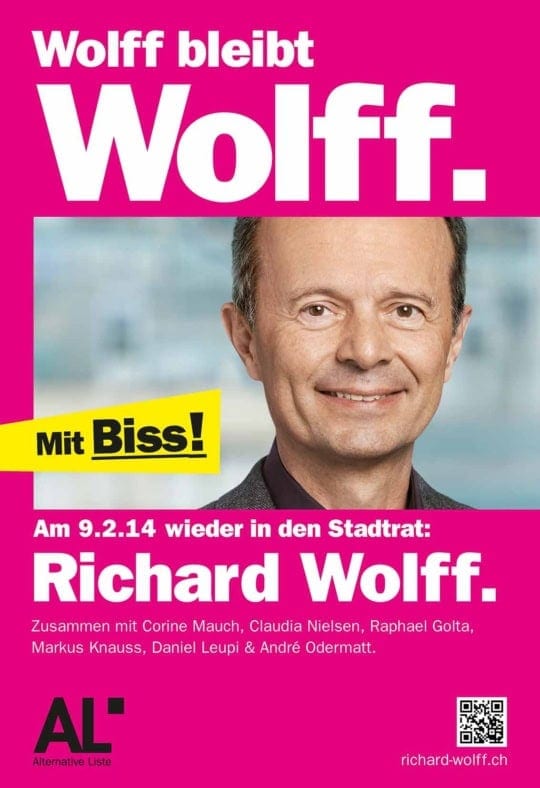 Robert Schönbächler: Stadtrat Richard Wolff hat Wiederwahl verdient