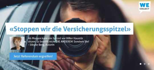 AL Deutschschweiz unterstützt das Referendum gegen die Überwachung von Versicherten