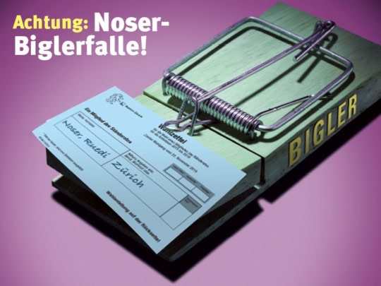 #rechtsreichts Nr. 2: Achtung vor der Noser-Bigler-Falle!