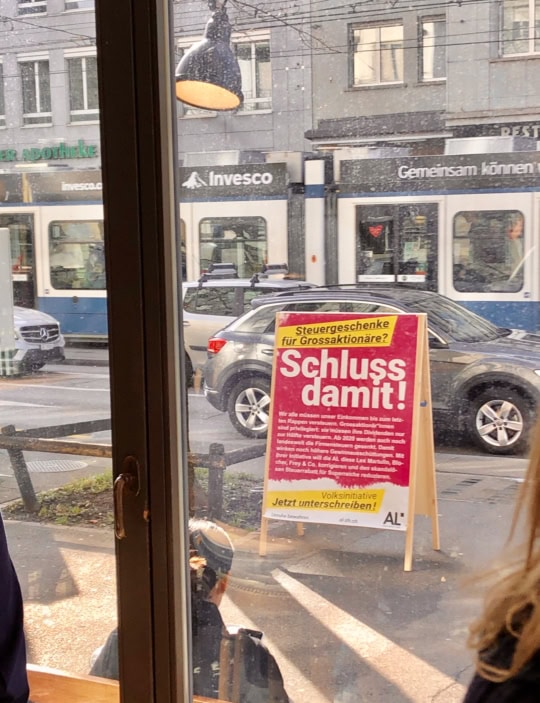 AL-Initiative gegen Steuergeschenke an Grossaktionär*innen kurz vor dem Ziel