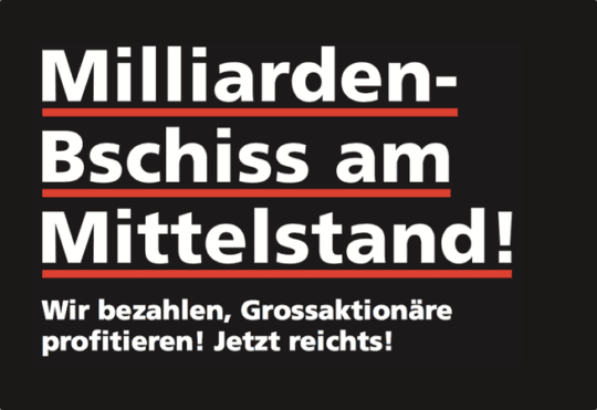 USR-III-Bschiss Nr. 8: Wer verliert – wer profitiert?