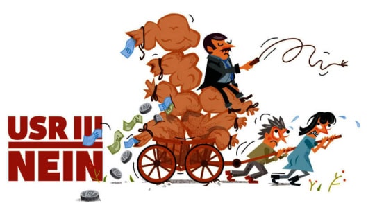 USR-III-Bschiss Nr. 6: Reformvorschlag des Bundesrats und das Machwerk des Parlaments