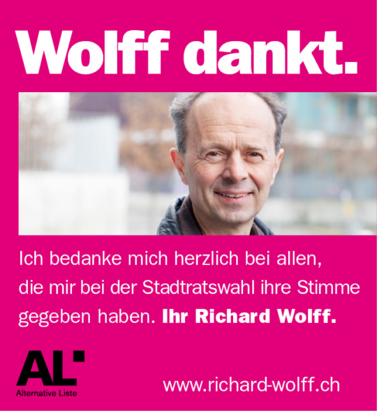 Sensationeller Wahlsieg von Richard Wolff
