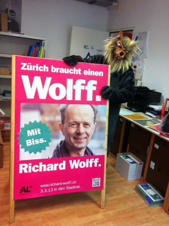 Medienkonferenz: Unser Wolff frisst keine Kreide