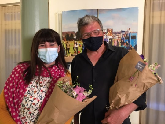 Vielen Dank Olivia, viel Glück Wädi!