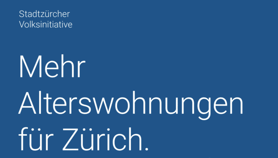 Mehr Alterswohnungen für Zürich
