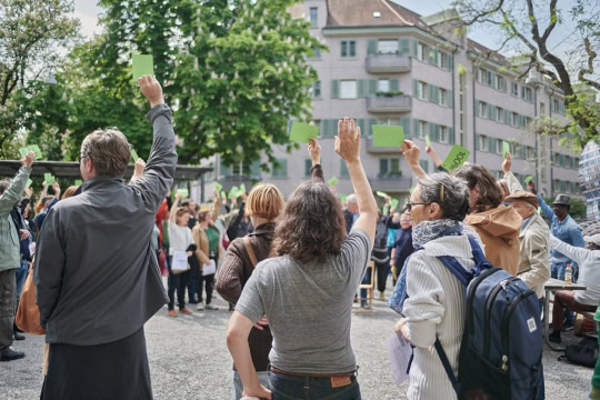 Verein Noigass wagt den Hosenlupf