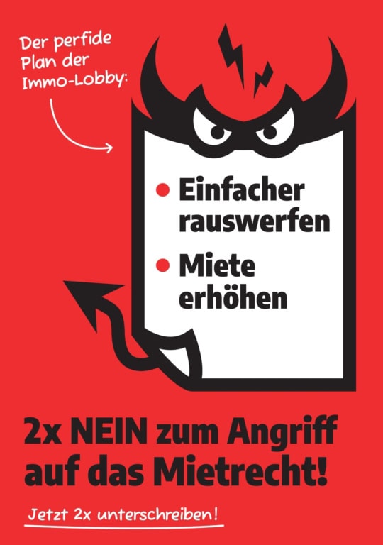 Mietrechts-Angriff jetzt stoppen!
