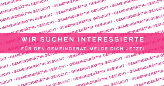 Wir suchen Interessierte für den Gemeinderat