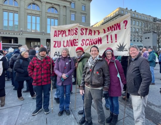 Applaus statt Lohn? Zu lange schon!